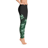 Turtle Fade Women's Leggings - Green/Black